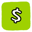 square dolar financiero verde