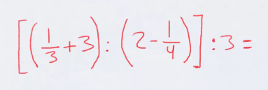 ejemplo 3 operaciones combinadas con fracciones